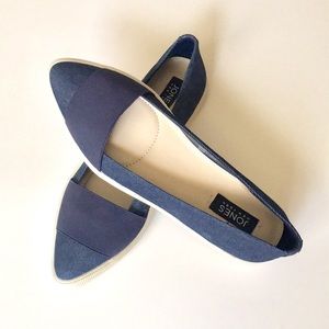 NWOT Jones New York Hannah khaki flats size 7.5